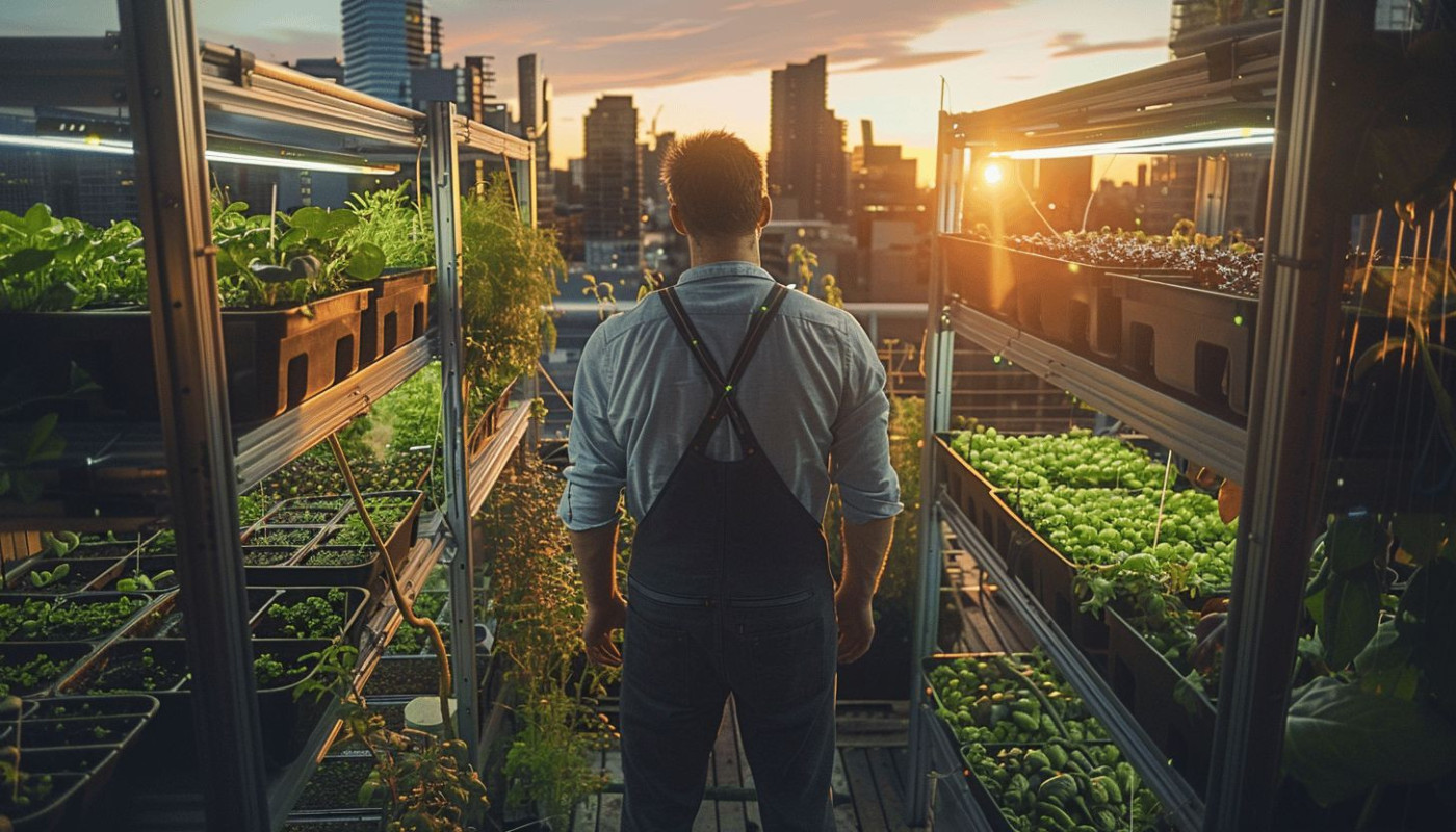 L'essor impressionnant de l'agriculture urbaine technologique